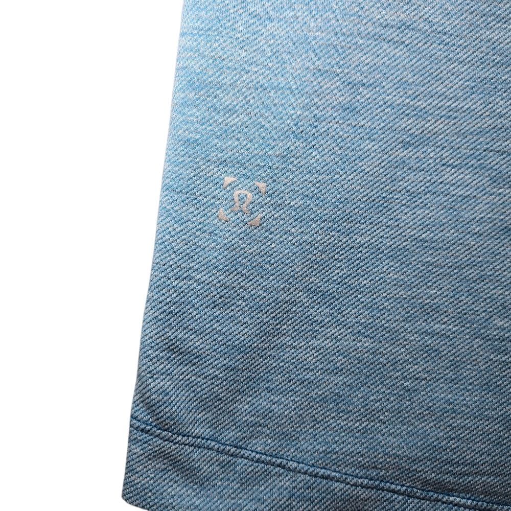 Men's Lululemon Evolution Short Sleeve Polo Shirt - Blue - Picture 4 of 6
